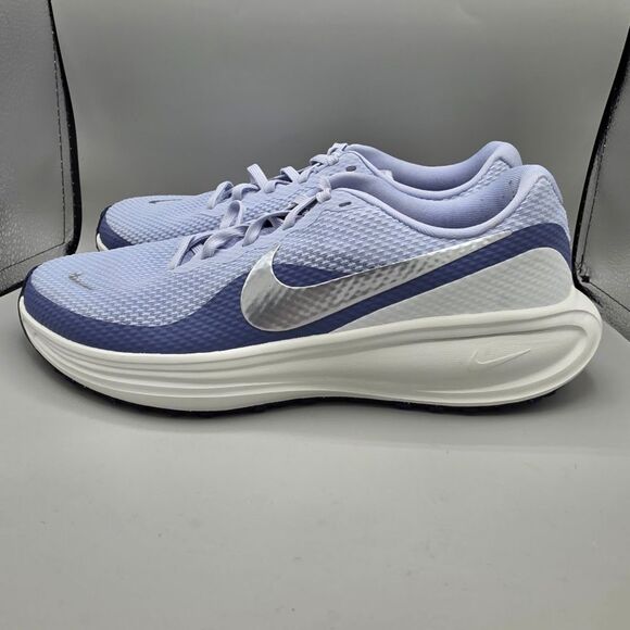 Nike Women's Revolution 8 Road Running Shoes Ghost World Indigo Size 9.5 - Picture 2 of 10
